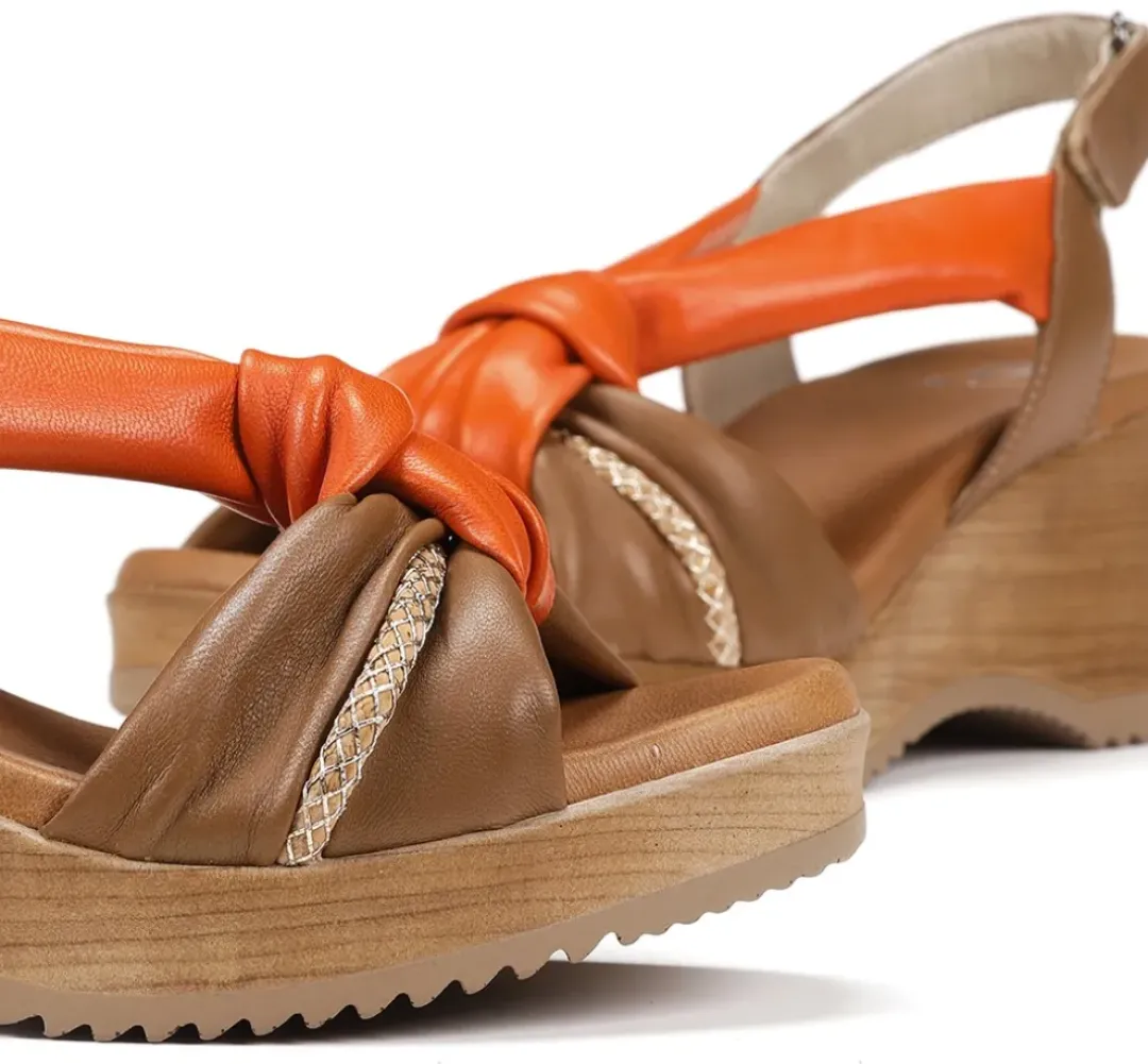 Mujer Fluchos UBARI D8714 Sandalia Naranja