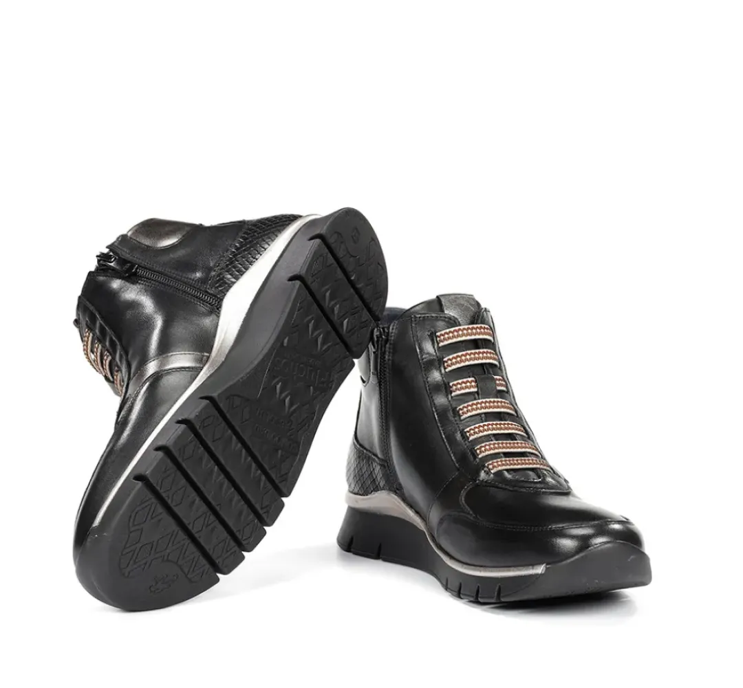 Mujer Fluchos UNION F2077 Botín Negro
