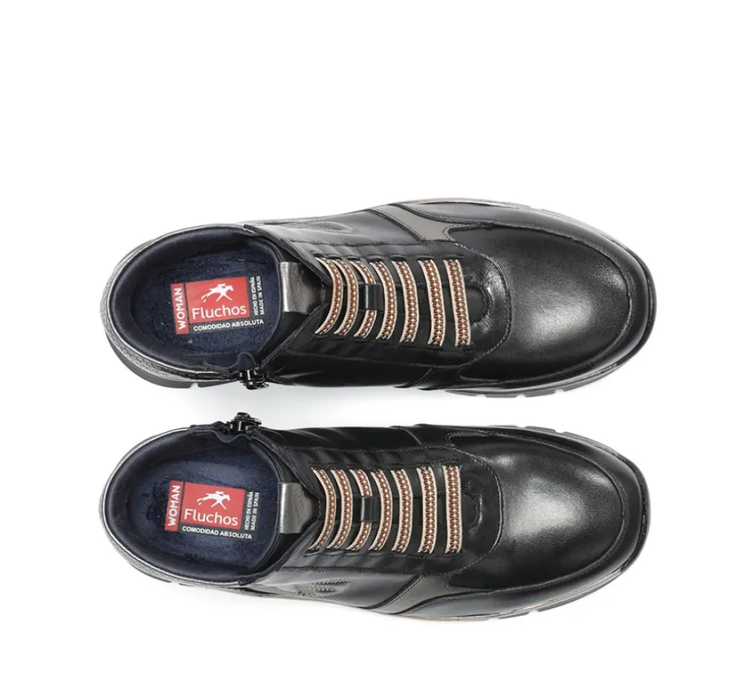 Mujer Fluchos UNION F2077 Botín Negro