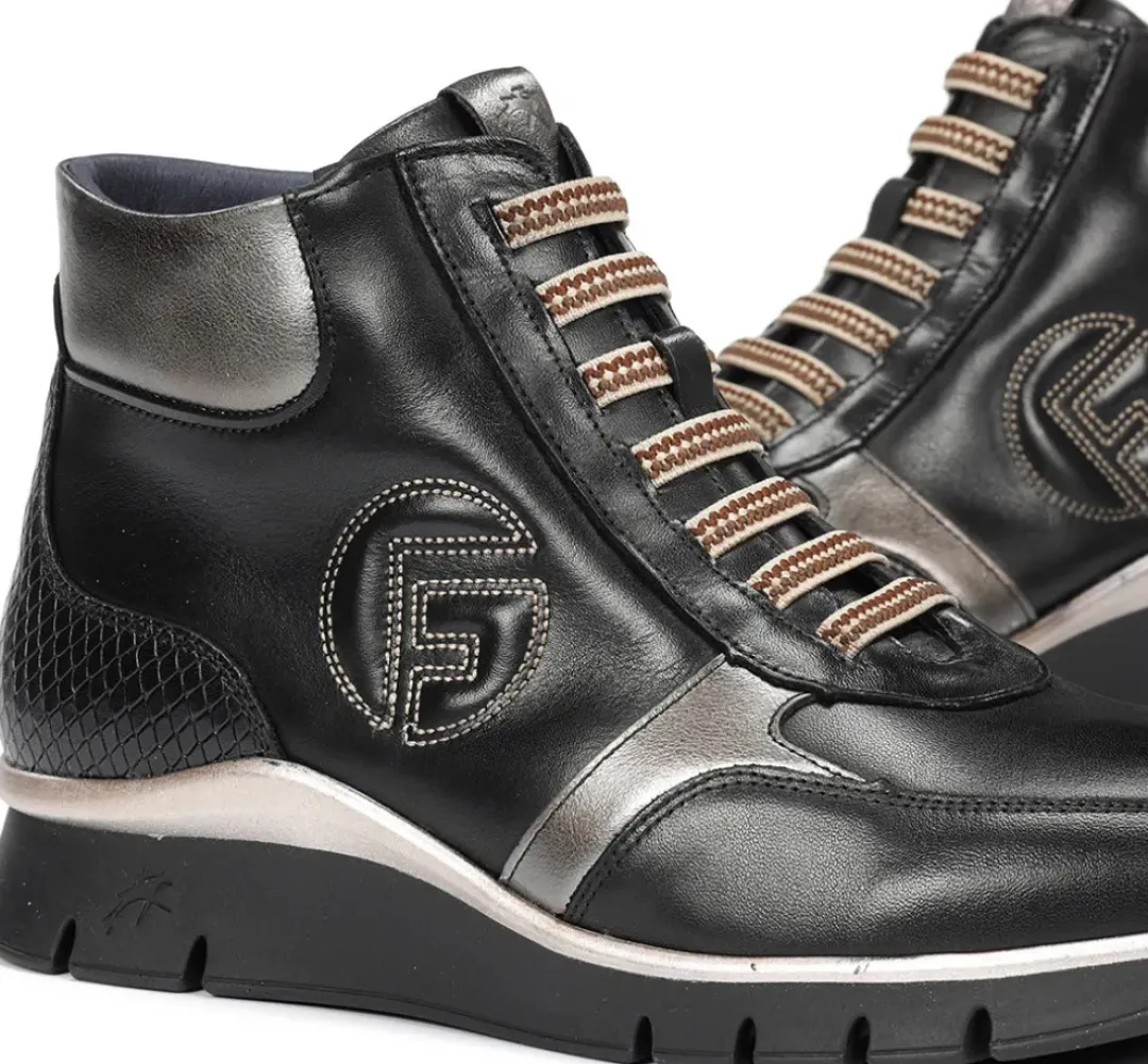 Mujer Fluchos UNION F2077 Botín Negro