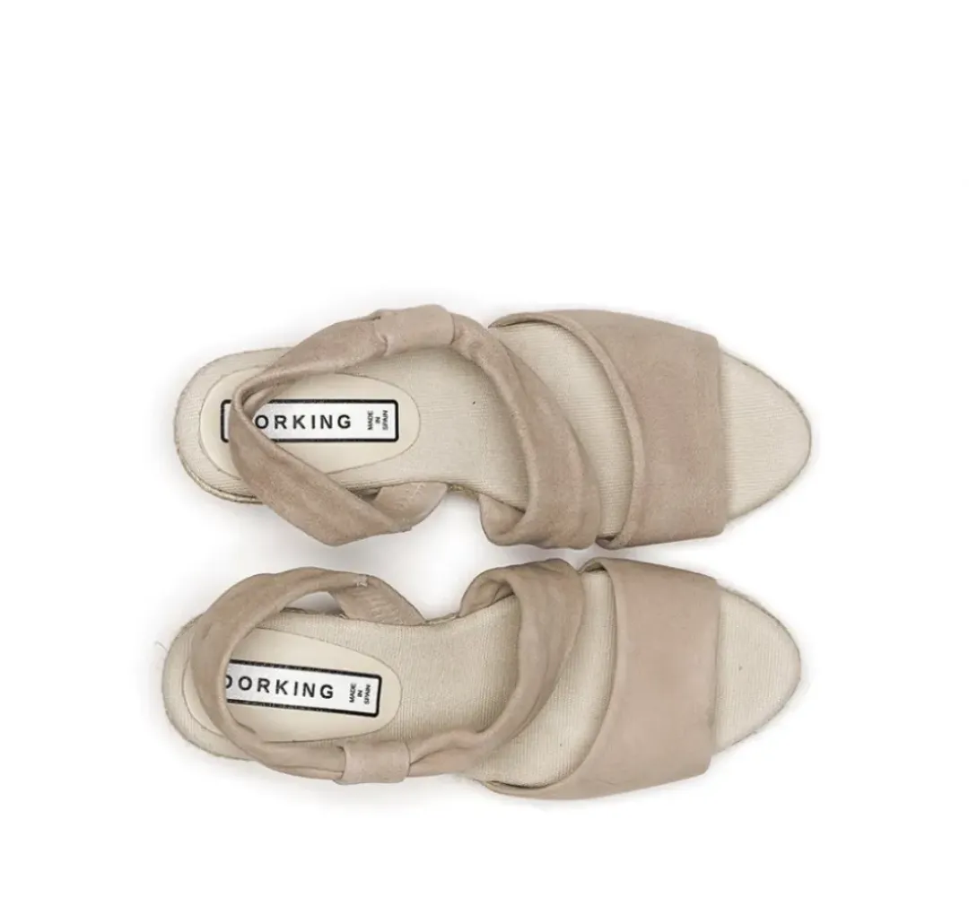 Mujer Fluchos VISION D8813 Sandalia Beige