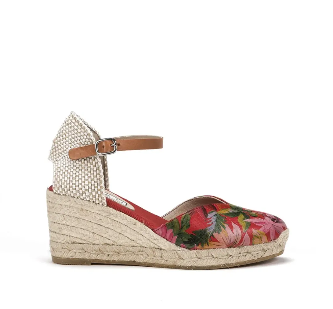 Mujer Fluchos VISION D8814 Sandalia Roja