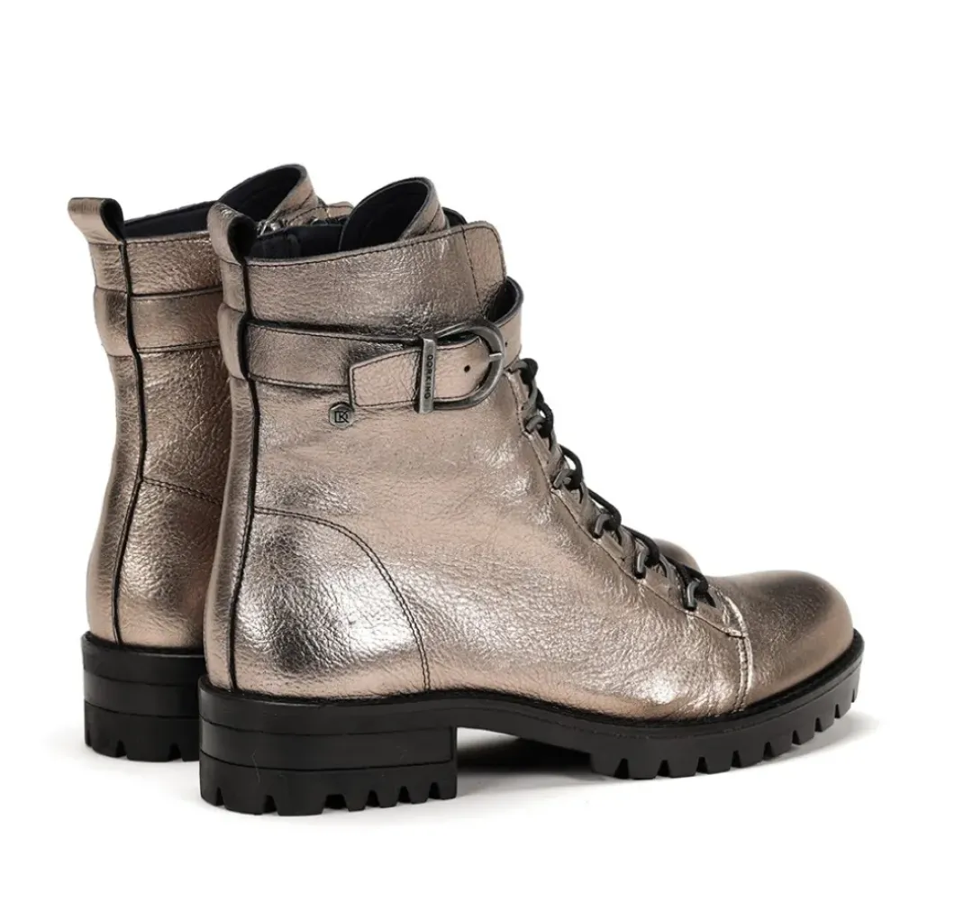 Mujer Fluchos WALKING D8837 Botín Plata