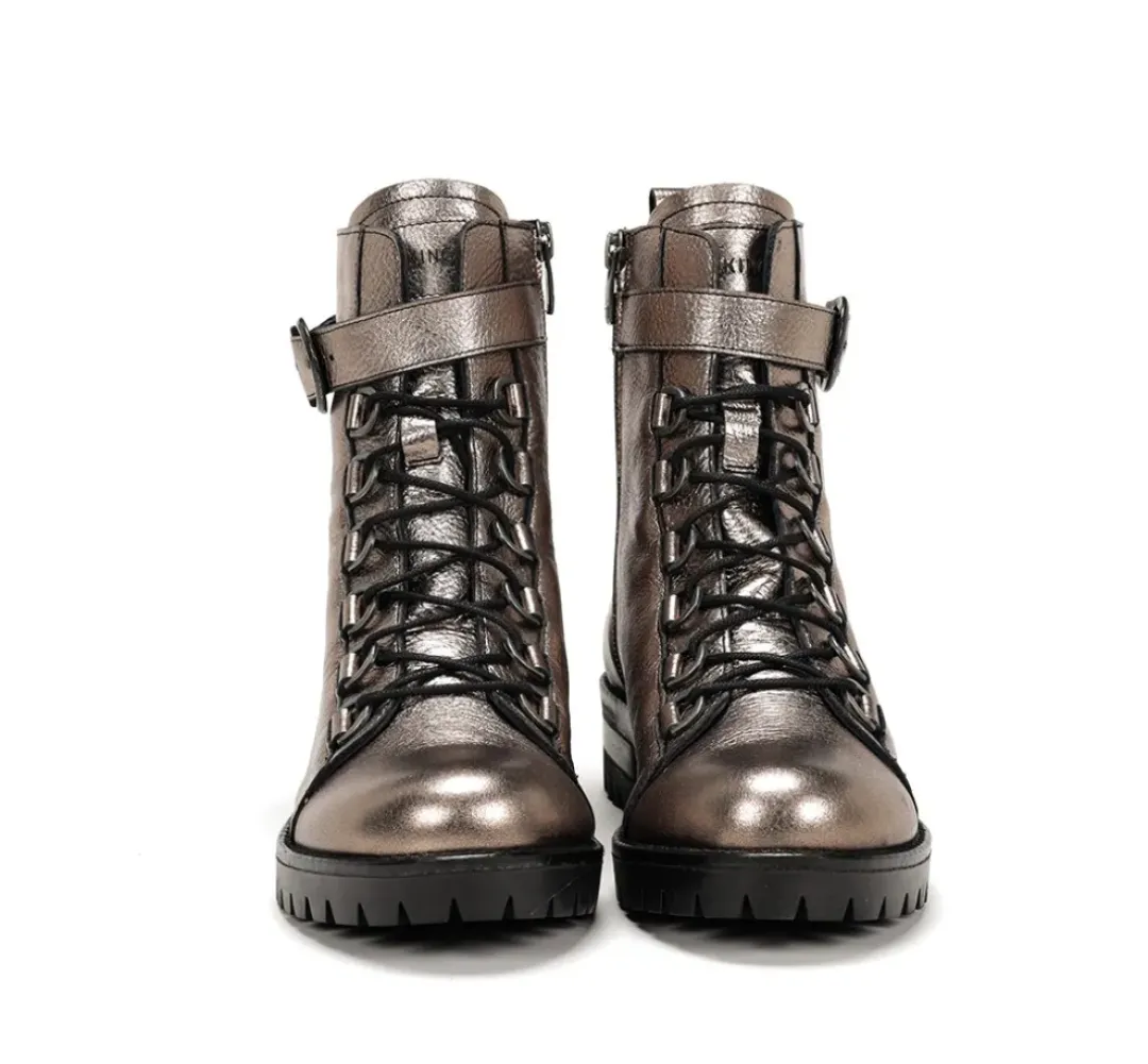Mujer Fluchos WALKING D8837 Botín Plata