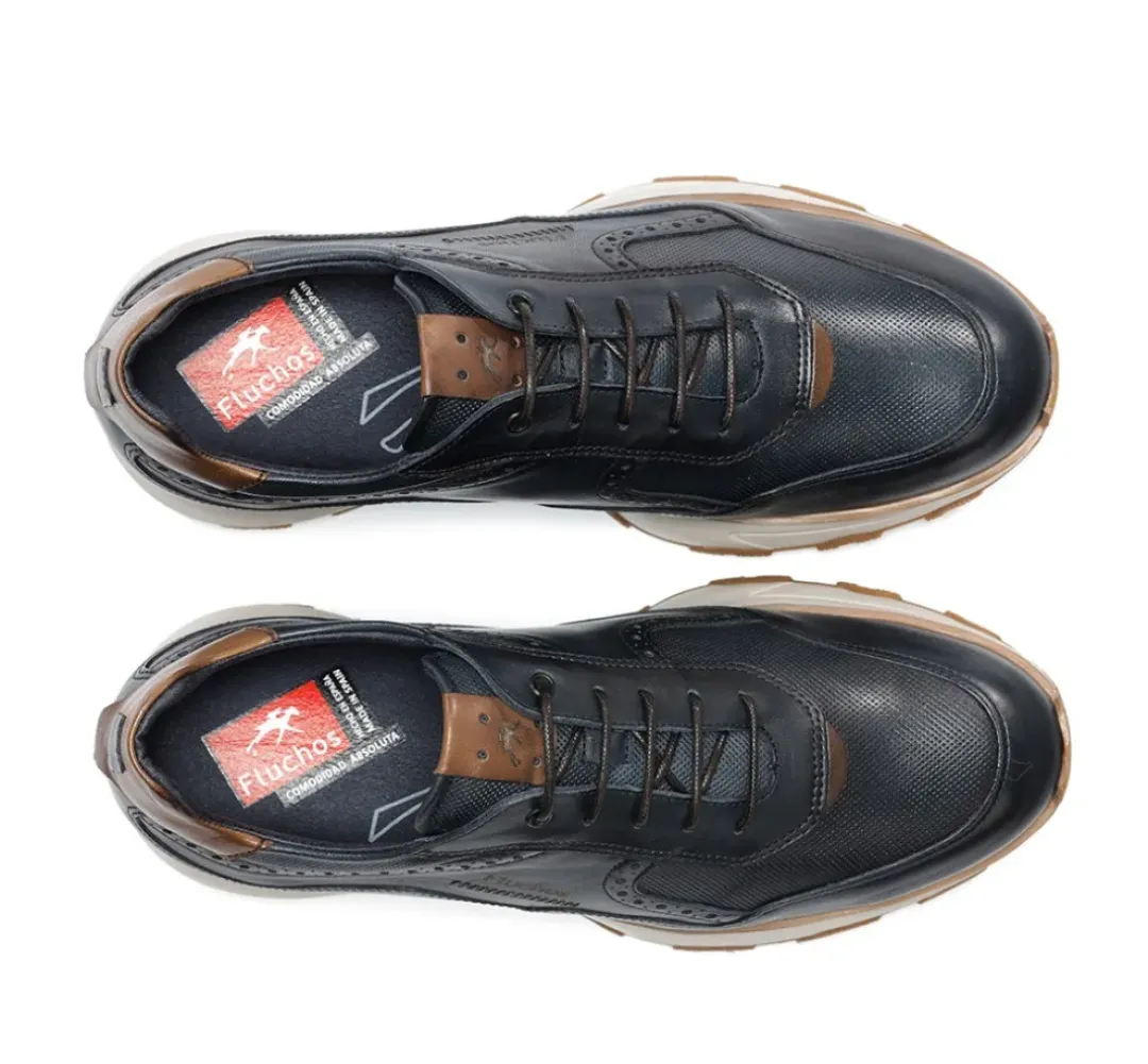 Hombre Fluchos WALTER F2082 Deportivo Azul