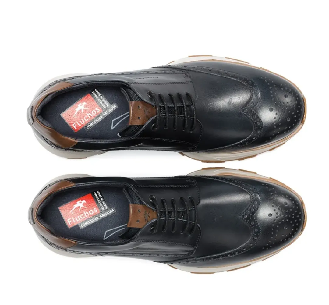 Hombre Fluchos WALTER F2080 Zapato Azul