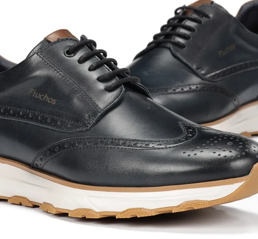 Hombre Fluchos WALTER F2080 Zapato Azul