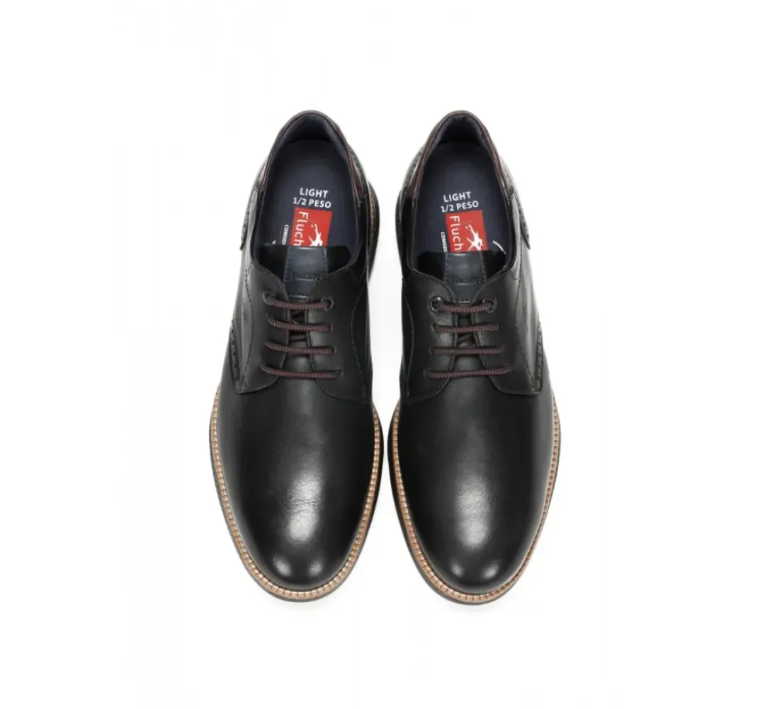 Hombre Fluchos WILLIAM F1351 Zapato Negro