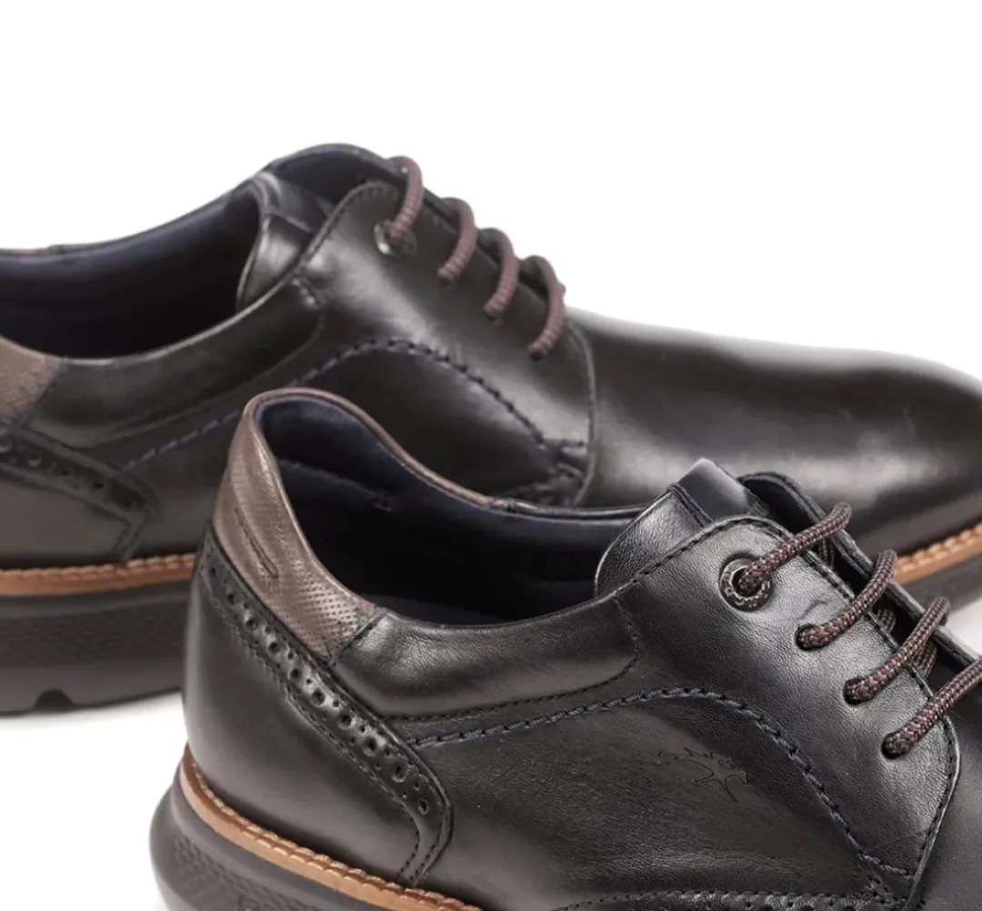 Hombre Fluchos WILLIAM F1351 Zapato Negro