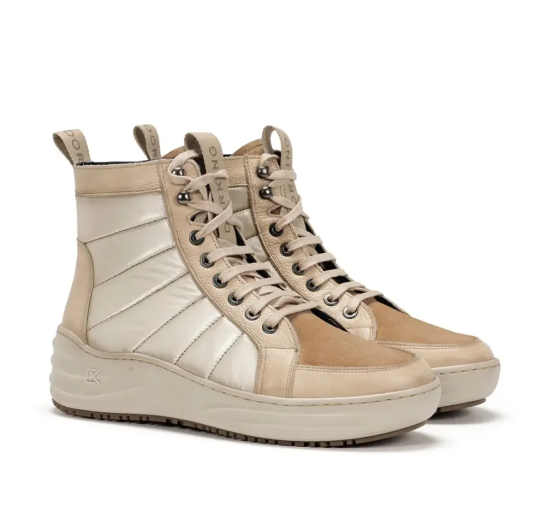 Mujer Fluchos WINTER D8950 Botín Beige