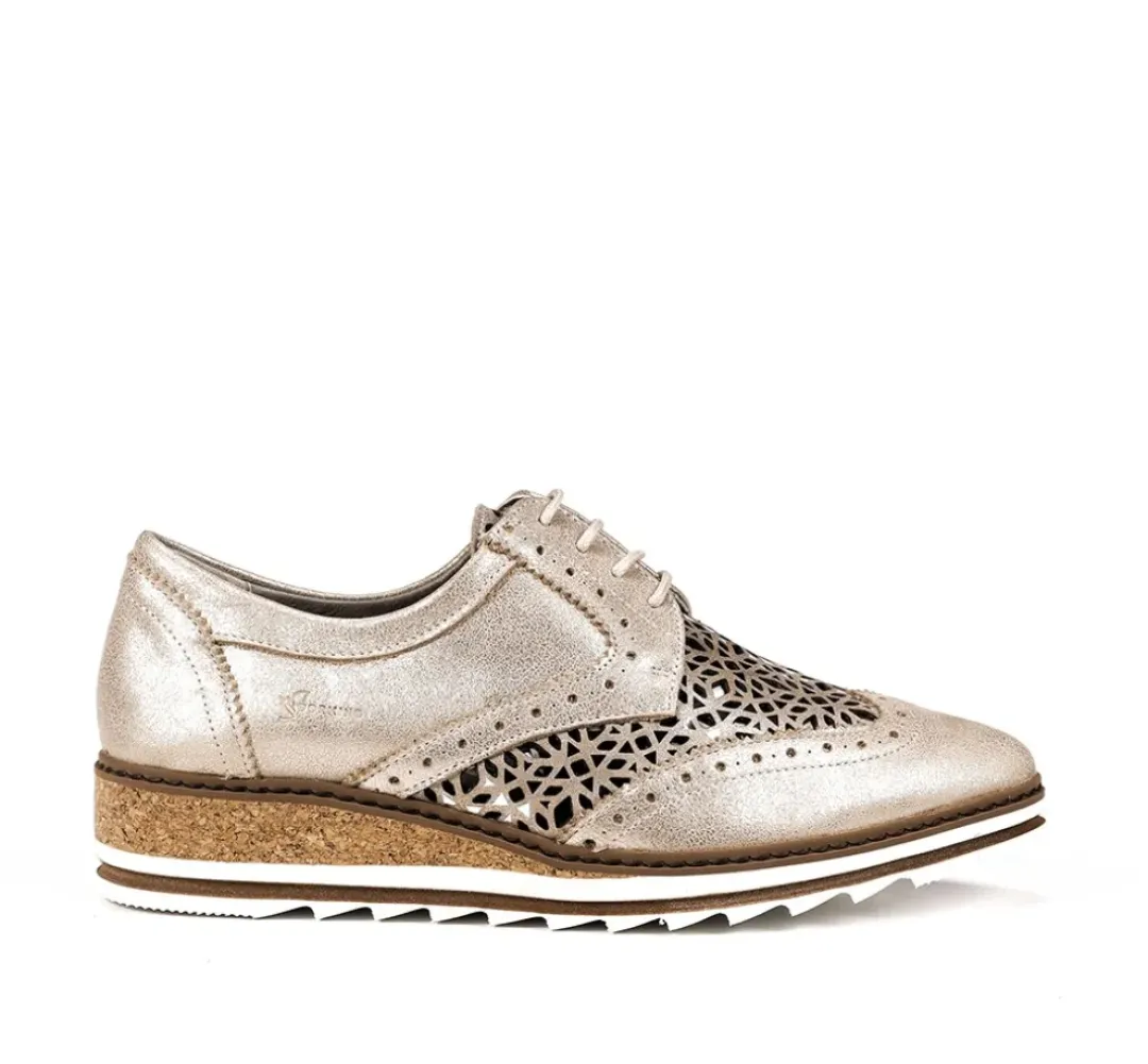 Mujer Fluchos YAIZA D7878 Zapato Beige
