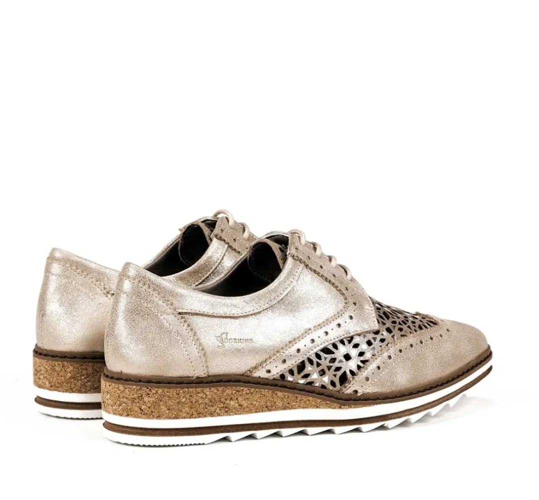 Mujer Fluchos YAIZA D7878 Zapato Beige