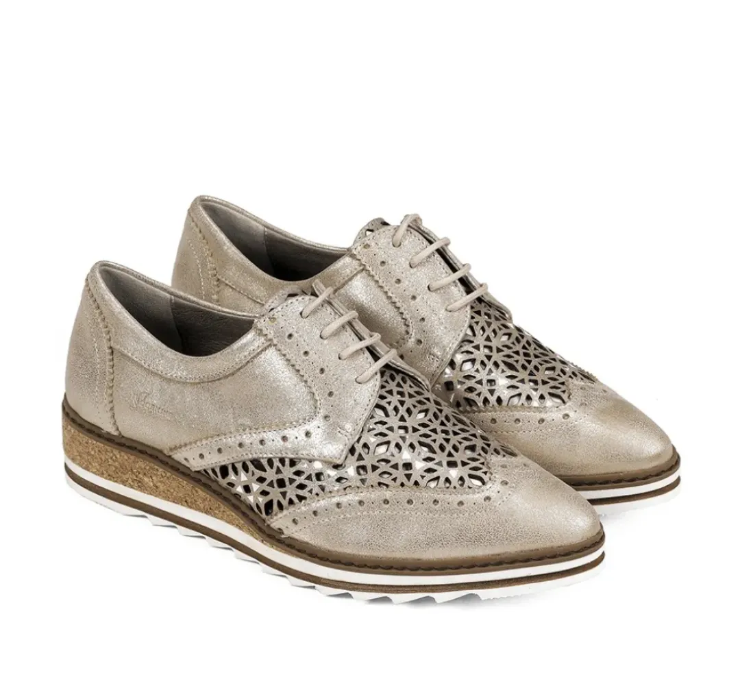 Mujer Fluchos YAIZA D7878 Zapato Beige