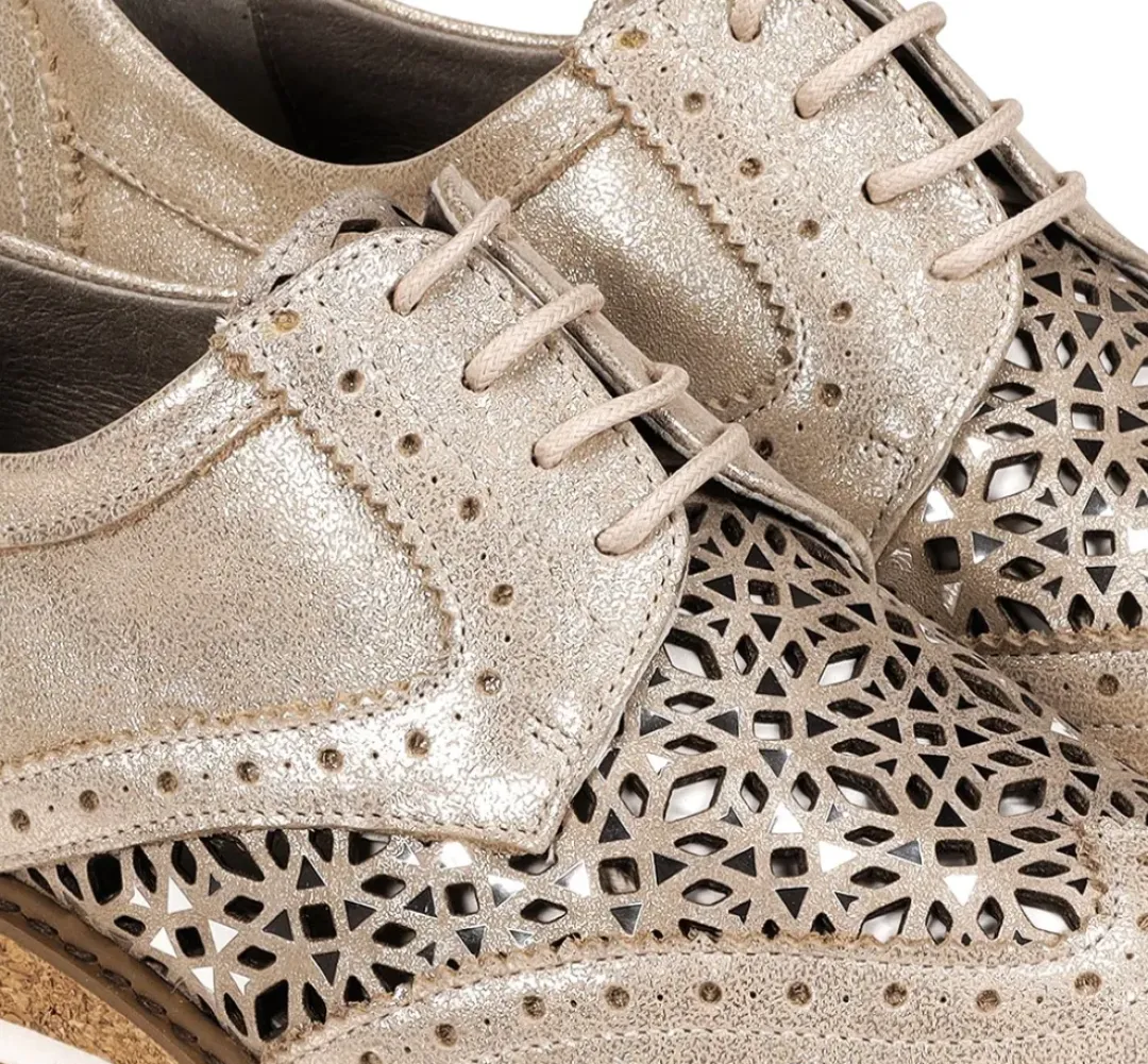Mujer Fluchos YAIZA D7878 Zapato Beige