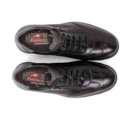 Hombre Fluchos ZETA F0606 Zapato Negro