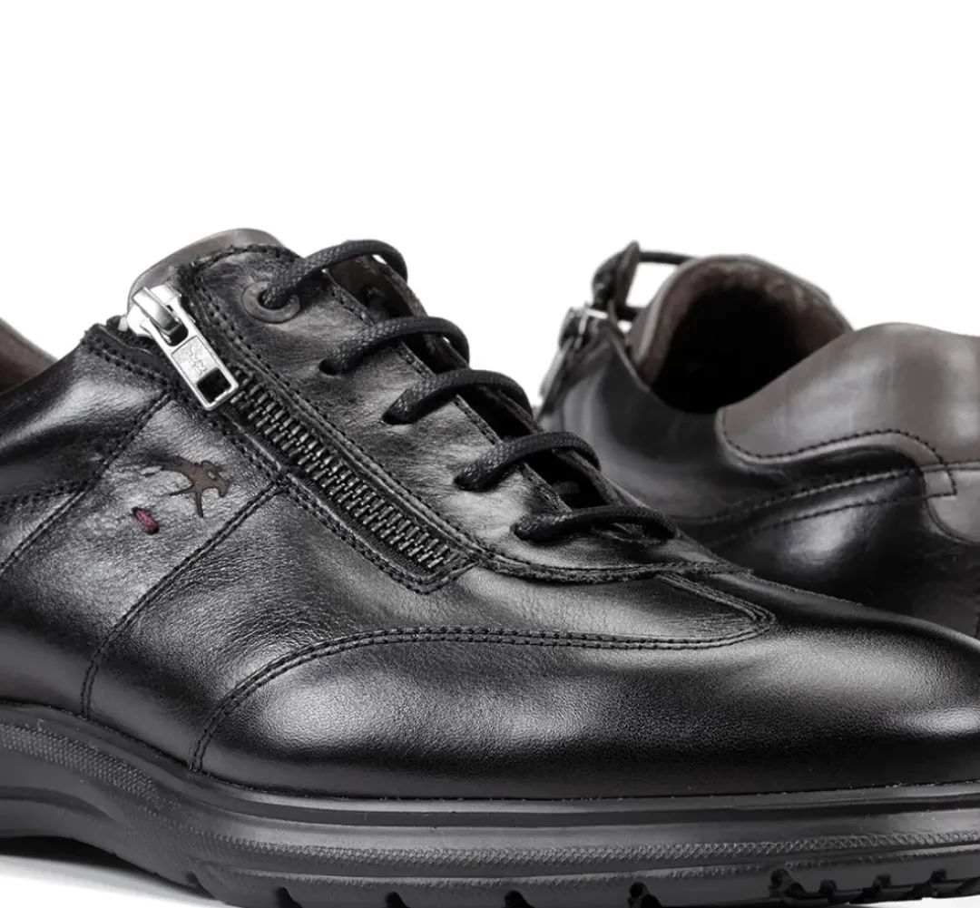 Hombre Fluchos ZETA F0606 Zapato Negro